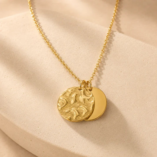Dune Pendant | 18k Gold-Plated Waterproof Pendant