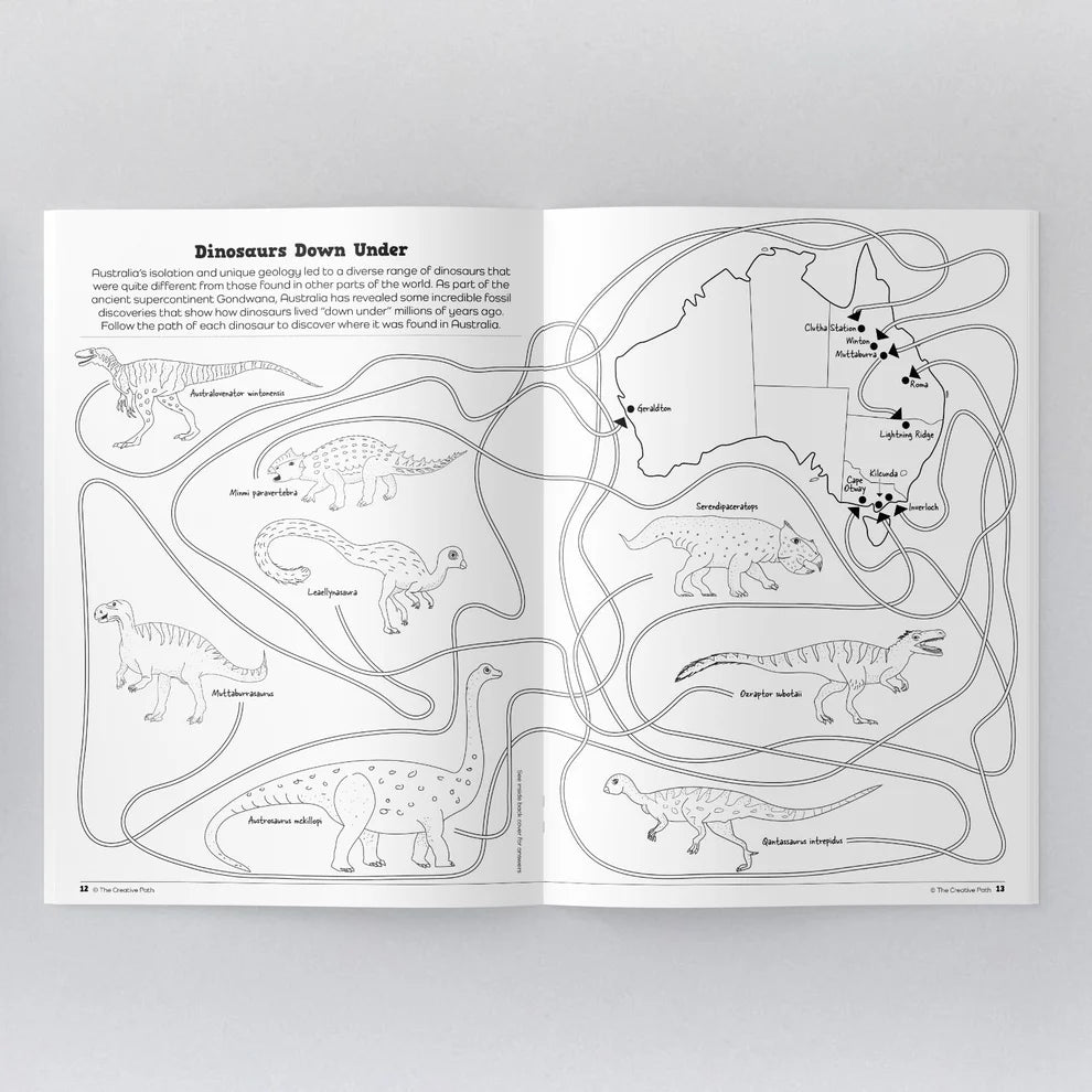 Dinosaur Activity Book