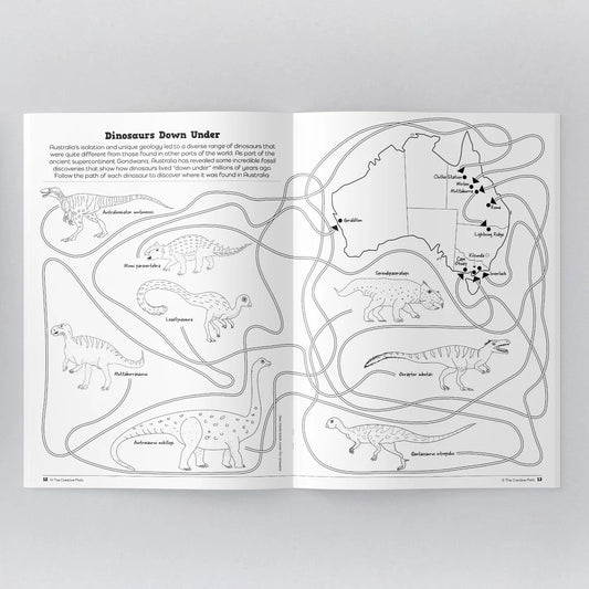 Dinosaur Activity Book