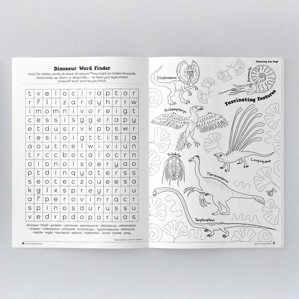 Dinosaur Activity Book