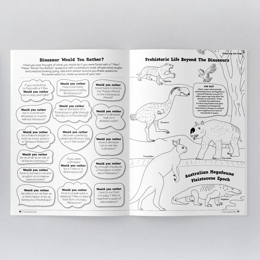 Dinosaur Activity Book