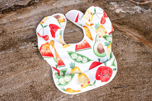 Ruffle Bib - Nature's Harvest