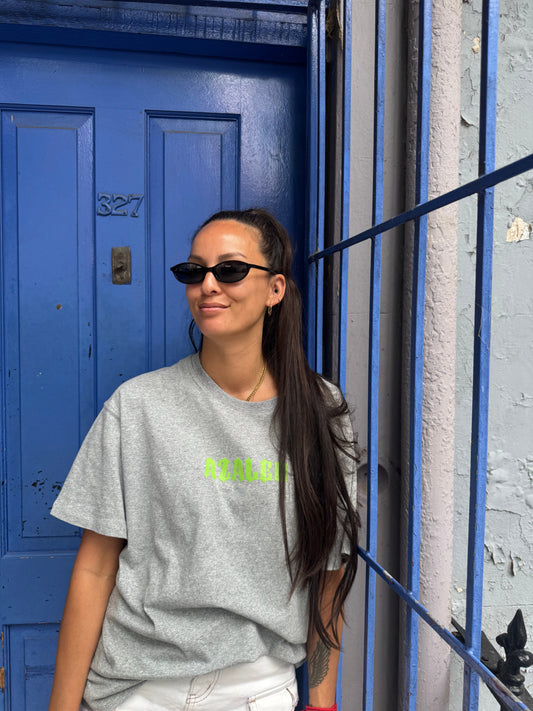 Alea Hemp Adult Tee Grey Marle