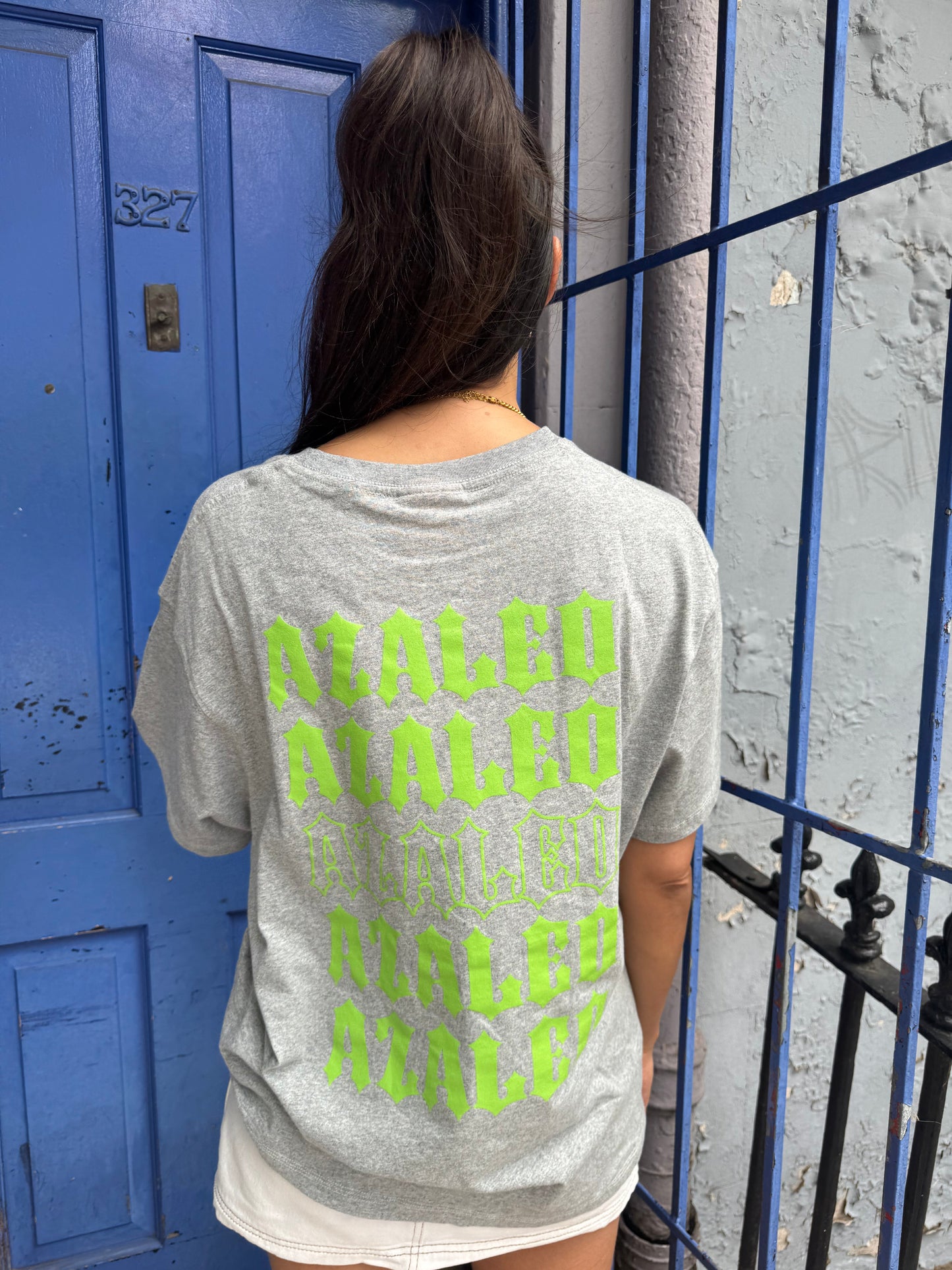 Alea Hemp Adult Tee Grey Marle