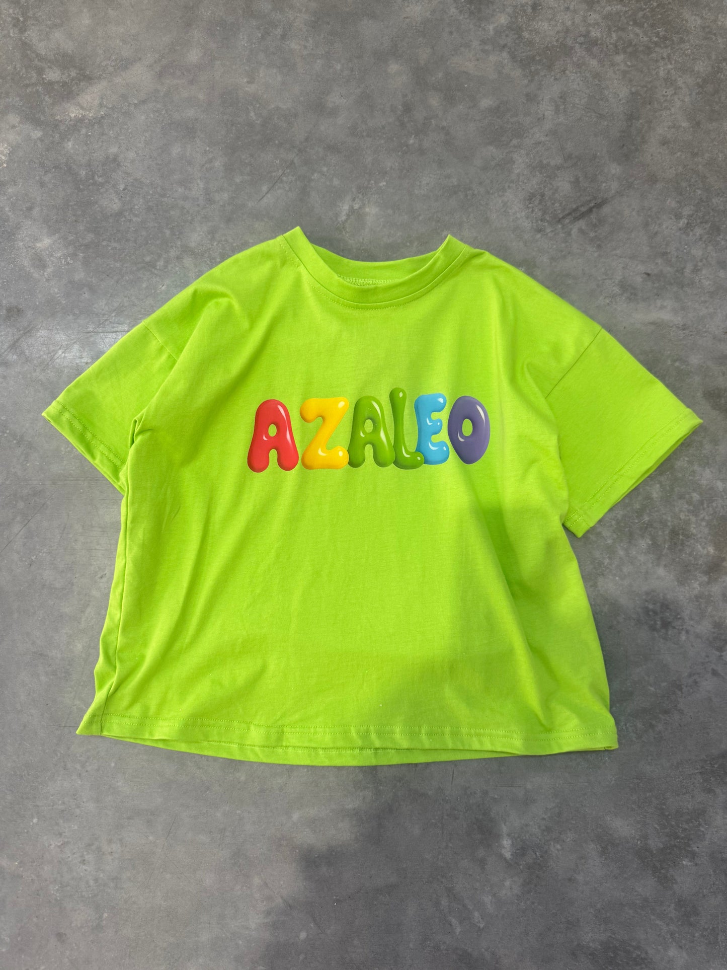 Bubble Kids Tee Green Apple