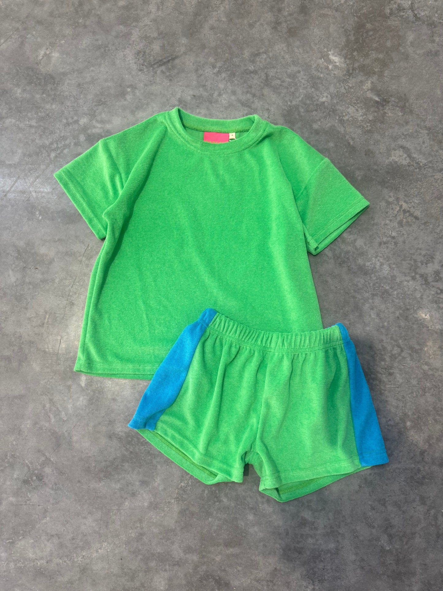 Zion Terry Set Blue/green
