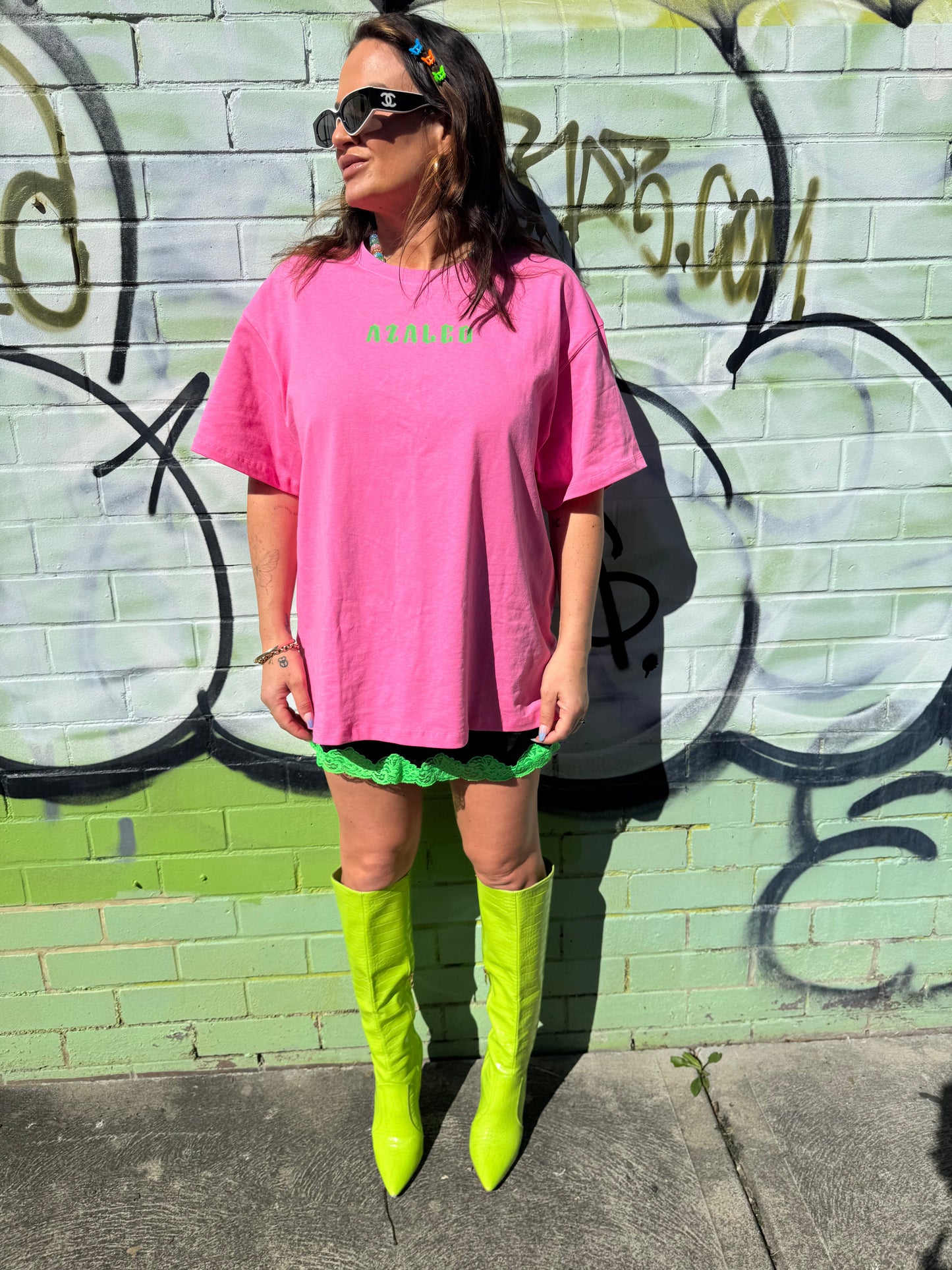 Alea Hemp Adult Tee Bubblegum Pink