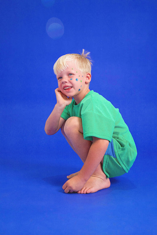 Zion Terry Set Blue/green