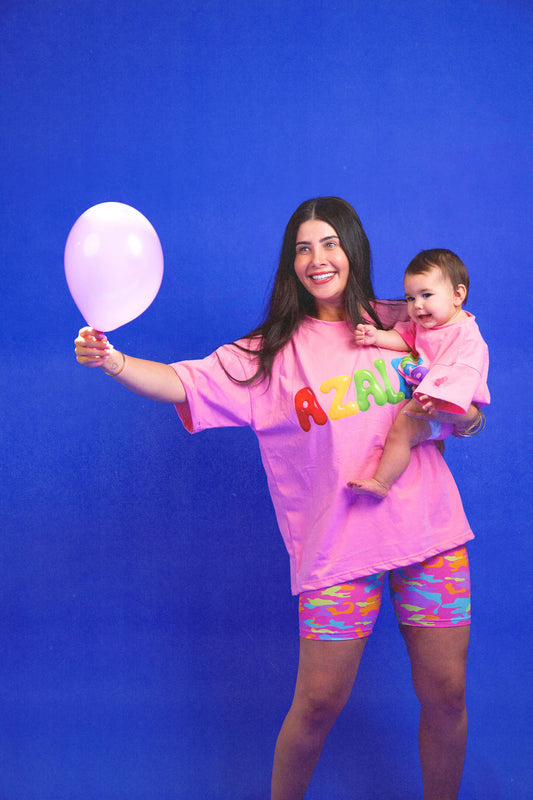 Bubble Adult Tee Bubblegum Pink