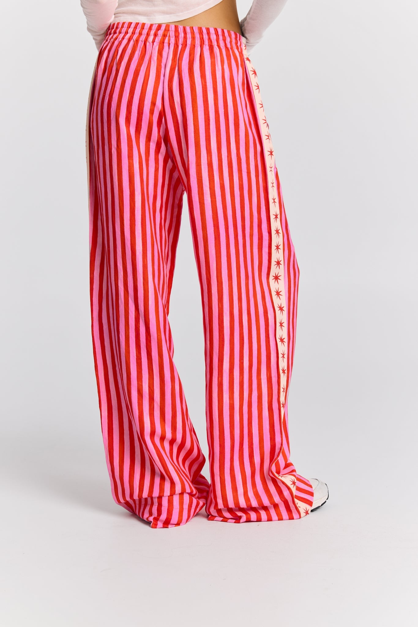 Cherry Ripe Linen Pant