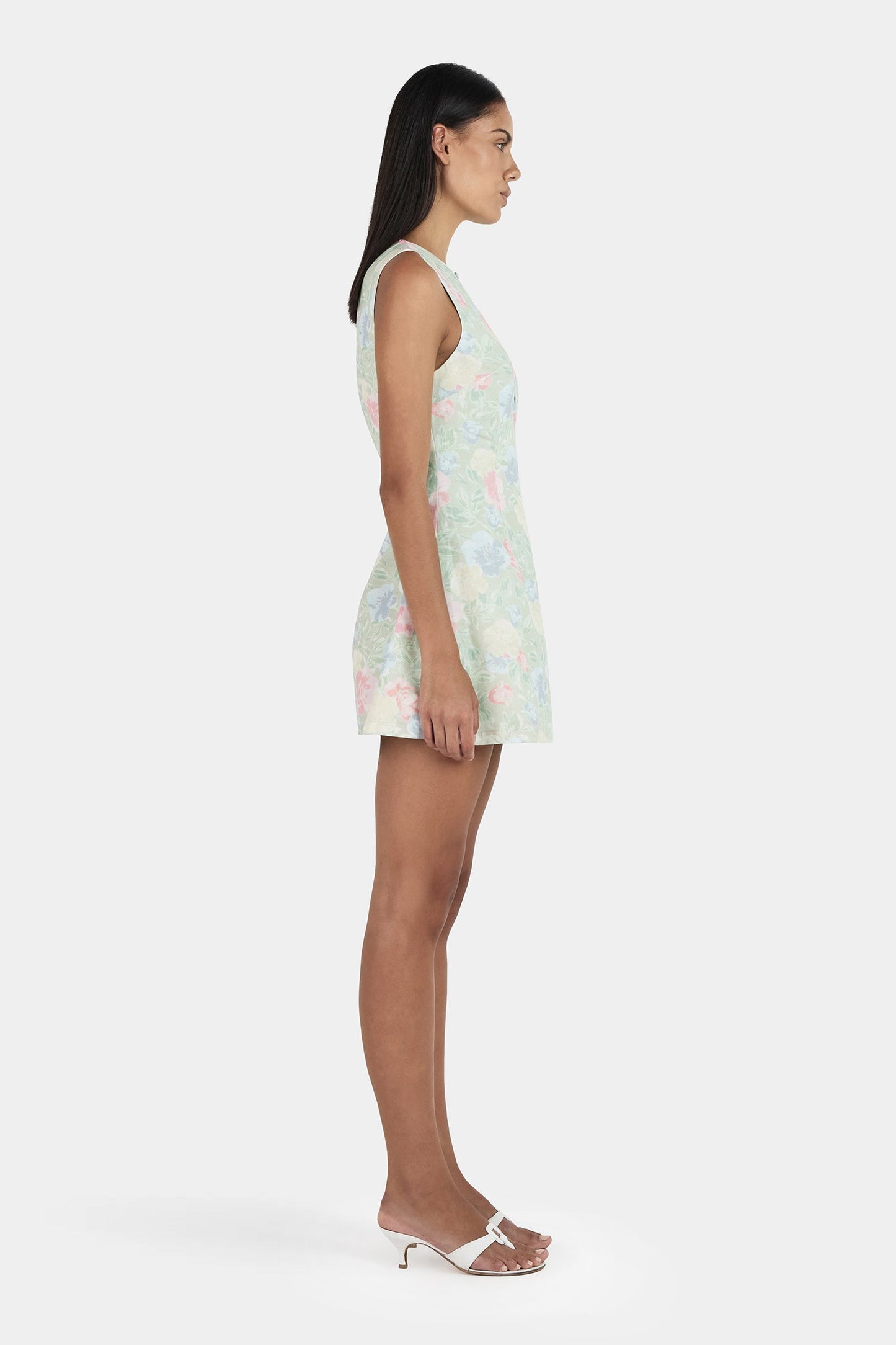 Nessa Linen Mini Dress