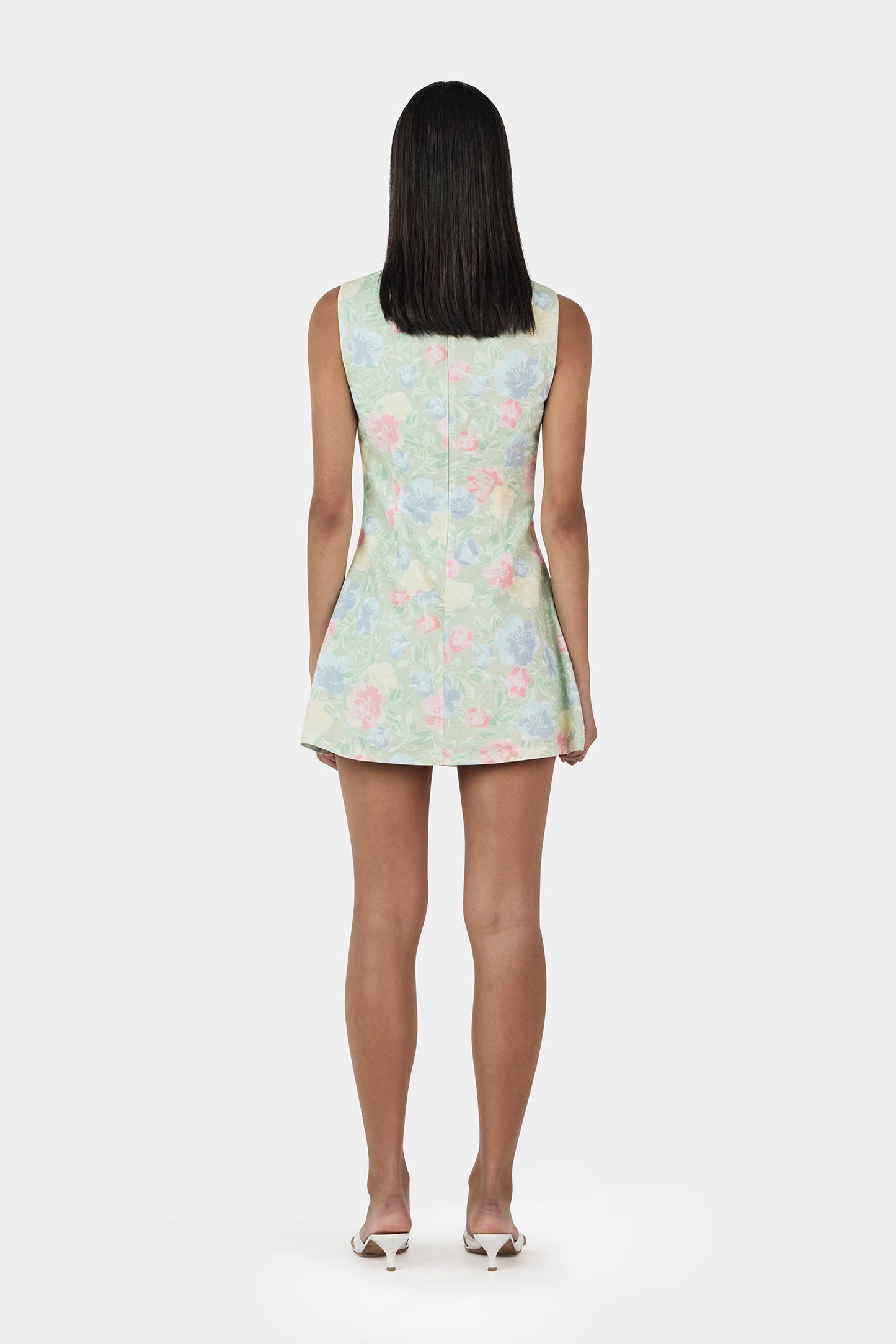 Nessa Linen Mini Dress