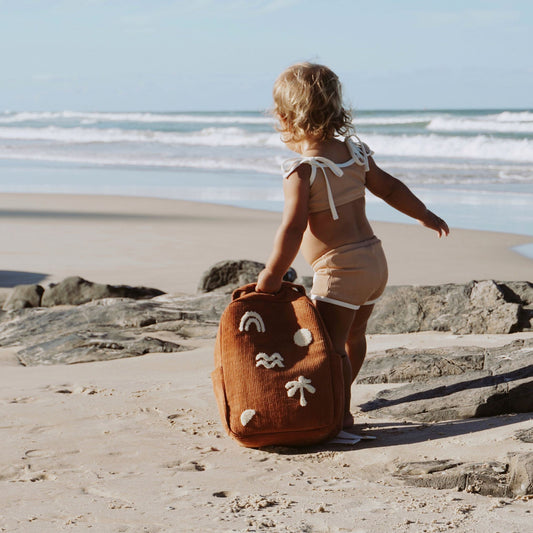 Cali Organic Backpack Rust