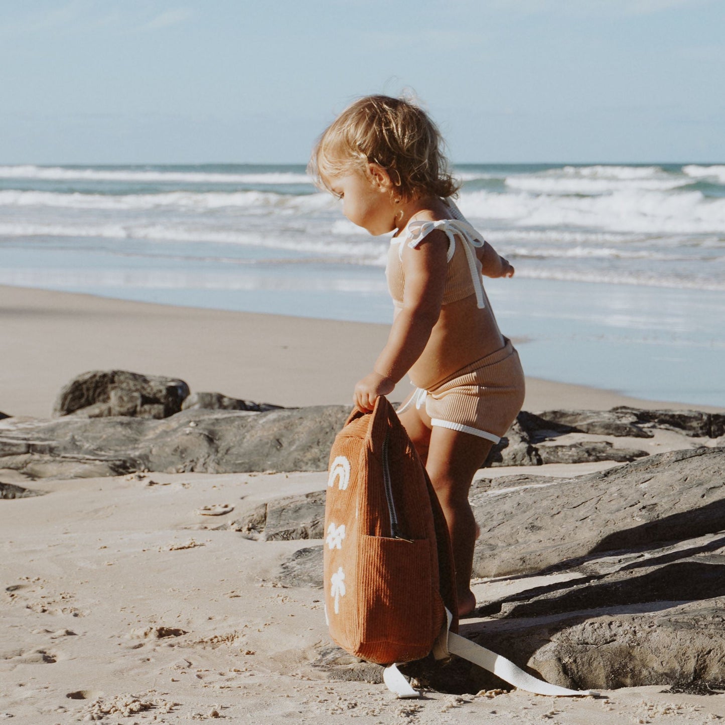 Cali Organic Backpack Rust