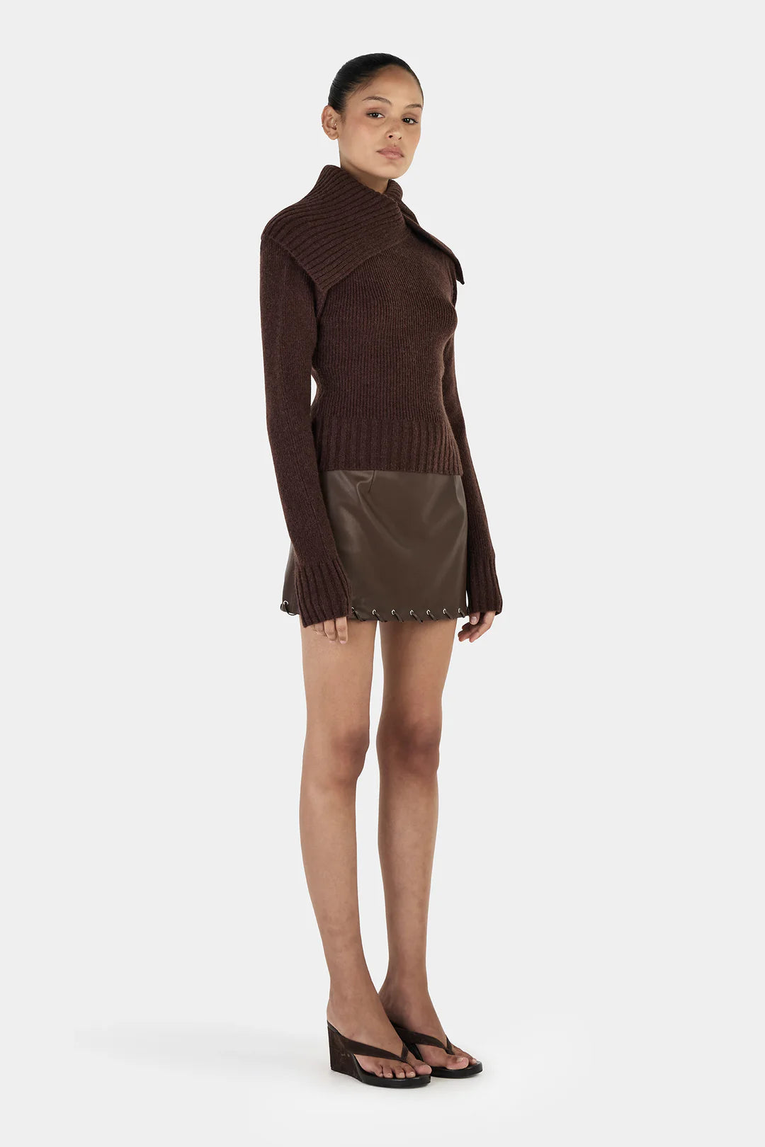 Roxanne Turtleneck Chocolate