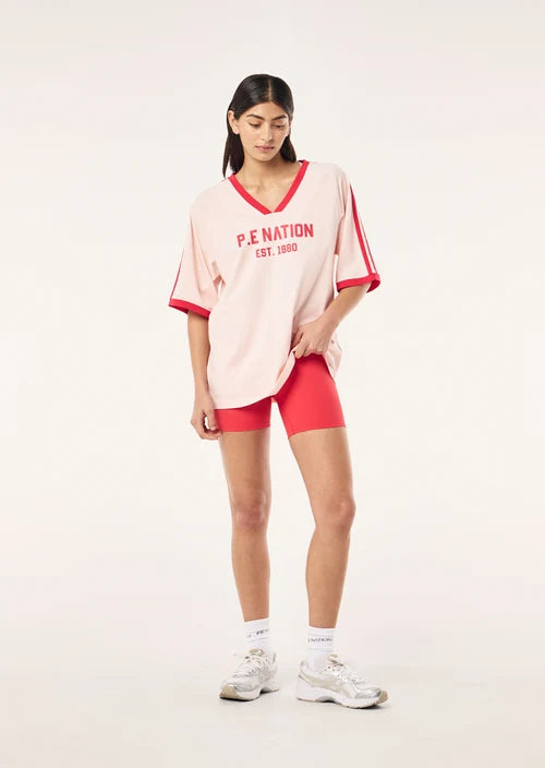Spinout baseball tee