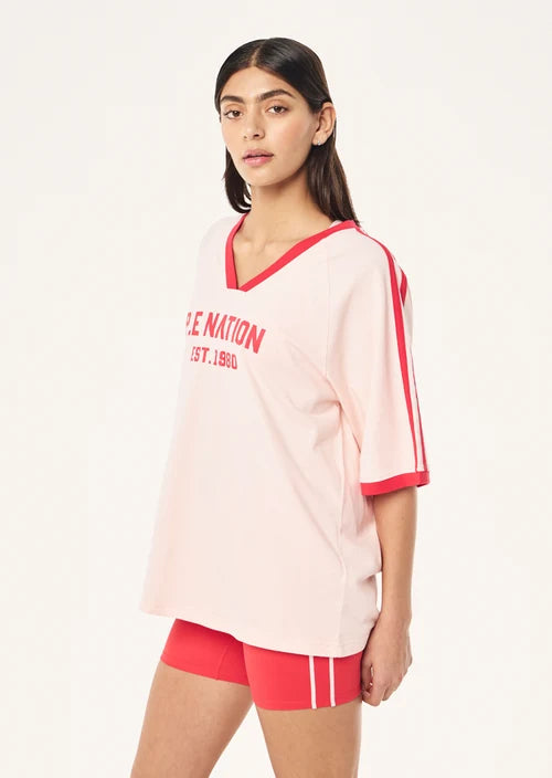 Spinout baseball tee