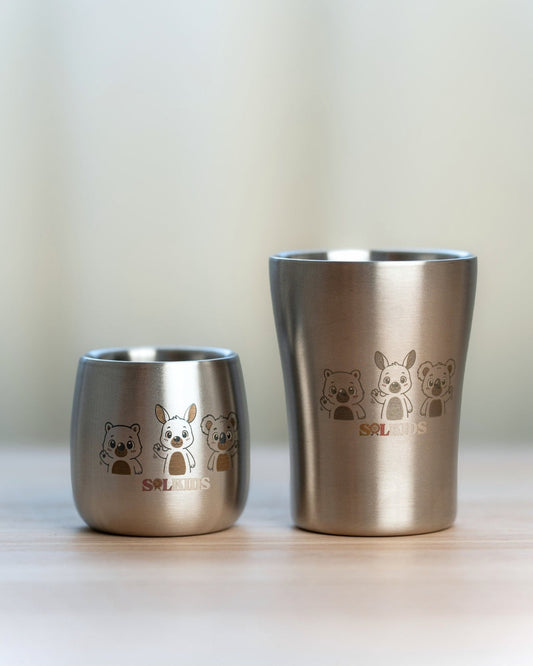 Stainless Steel Kids Cup - Aussie Buddies