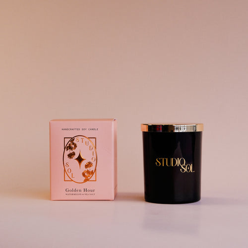 Golden Hour | Watermelon & Sea Salt Candle