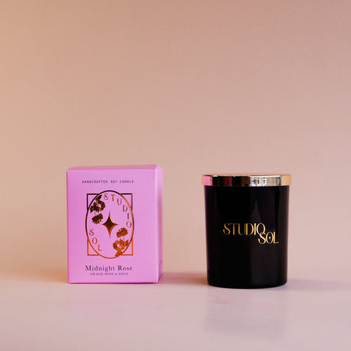 Midnight Rose | Grasse Rose & Spice Candle