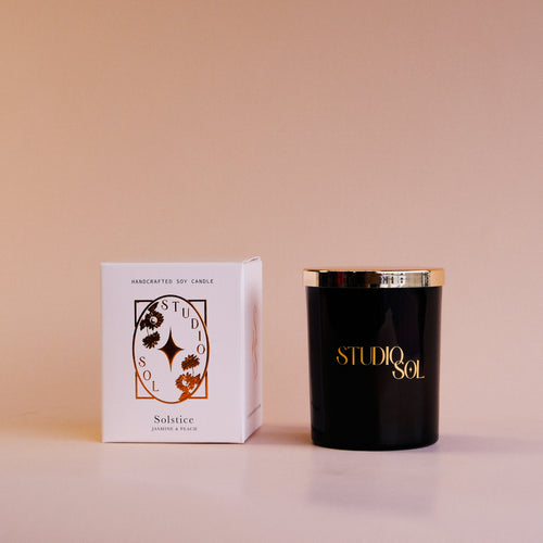 Solstice | Jasmine & Peach Candle