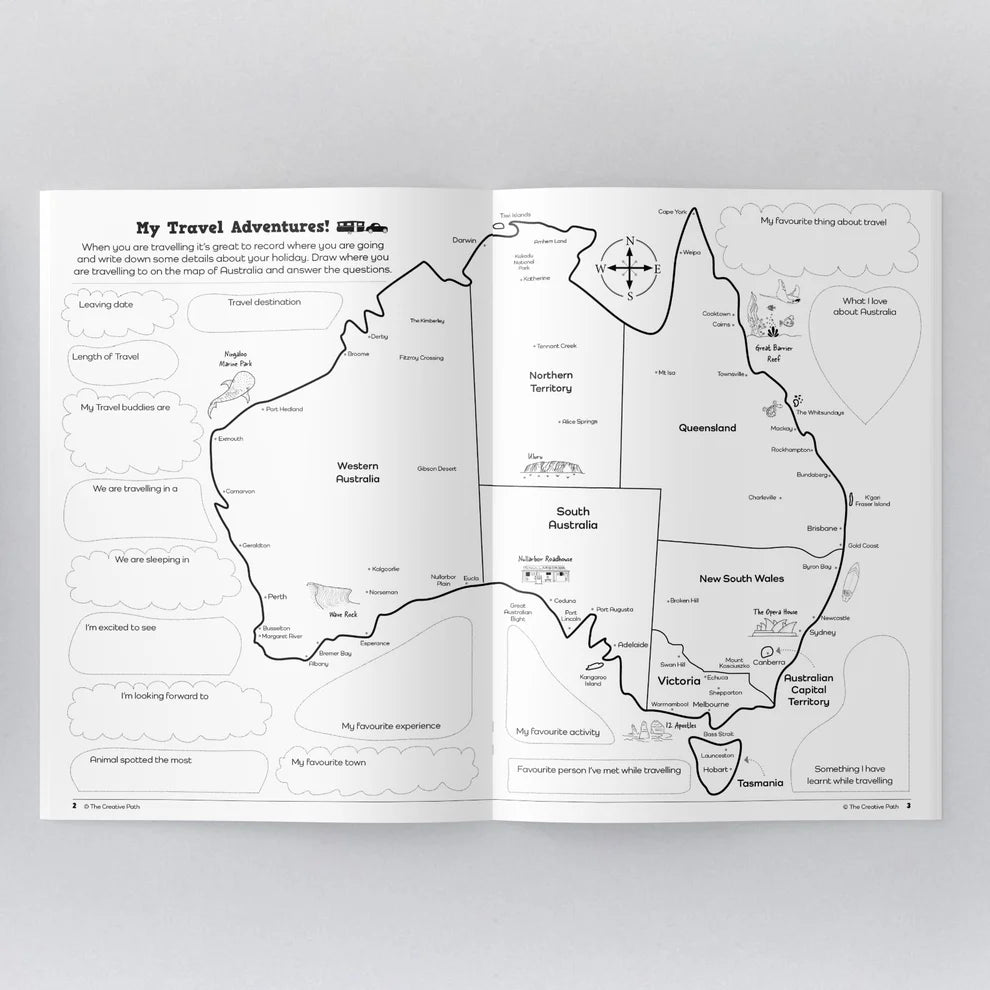 Travel Activity Book