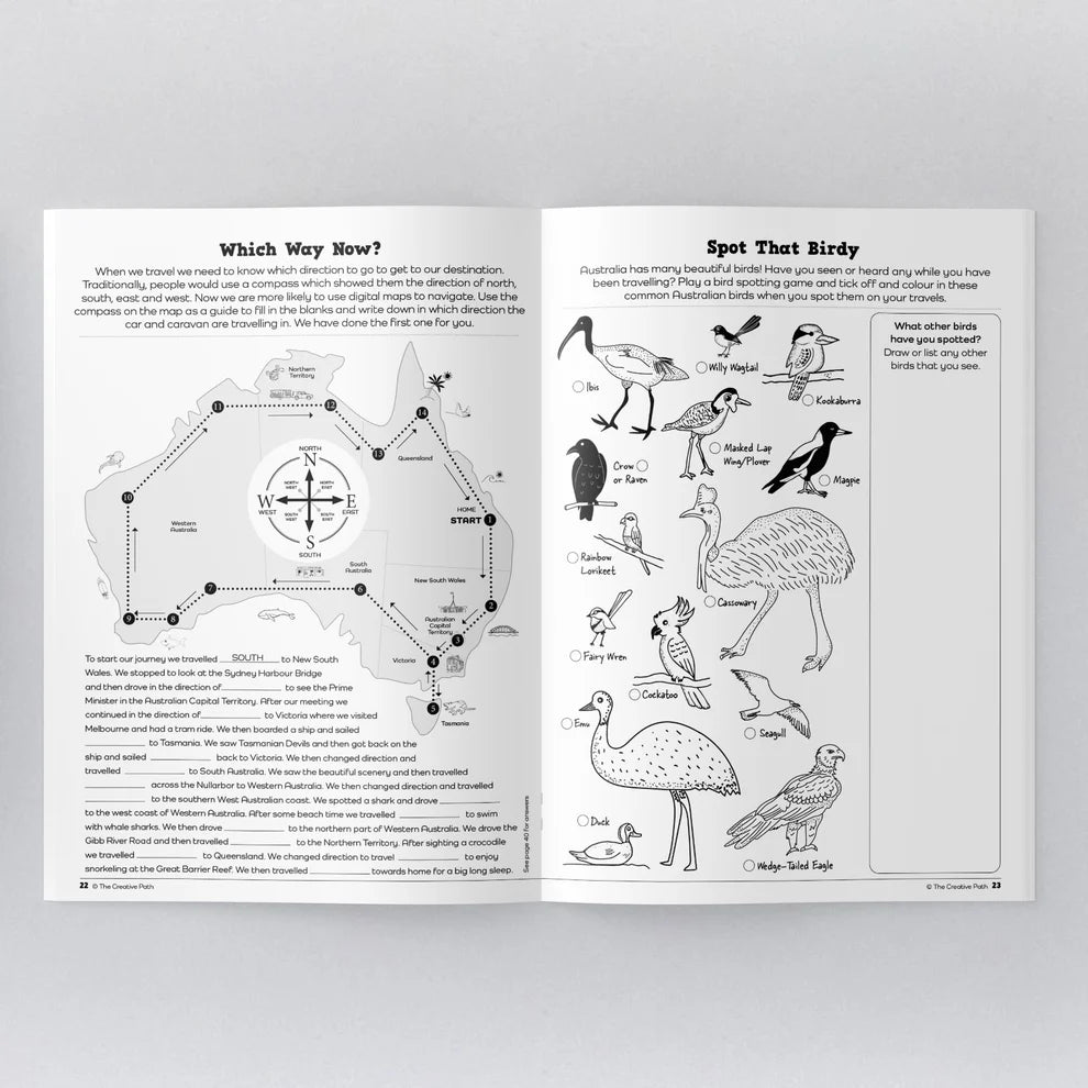 Travel Activity Book