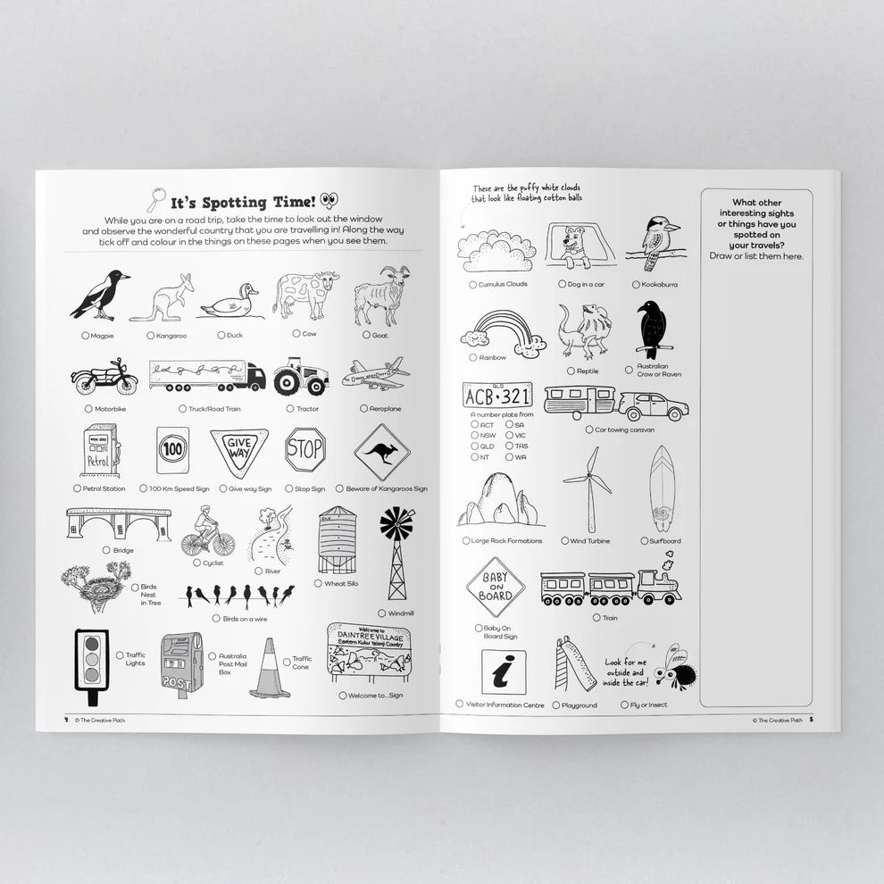 Travel Activity Book