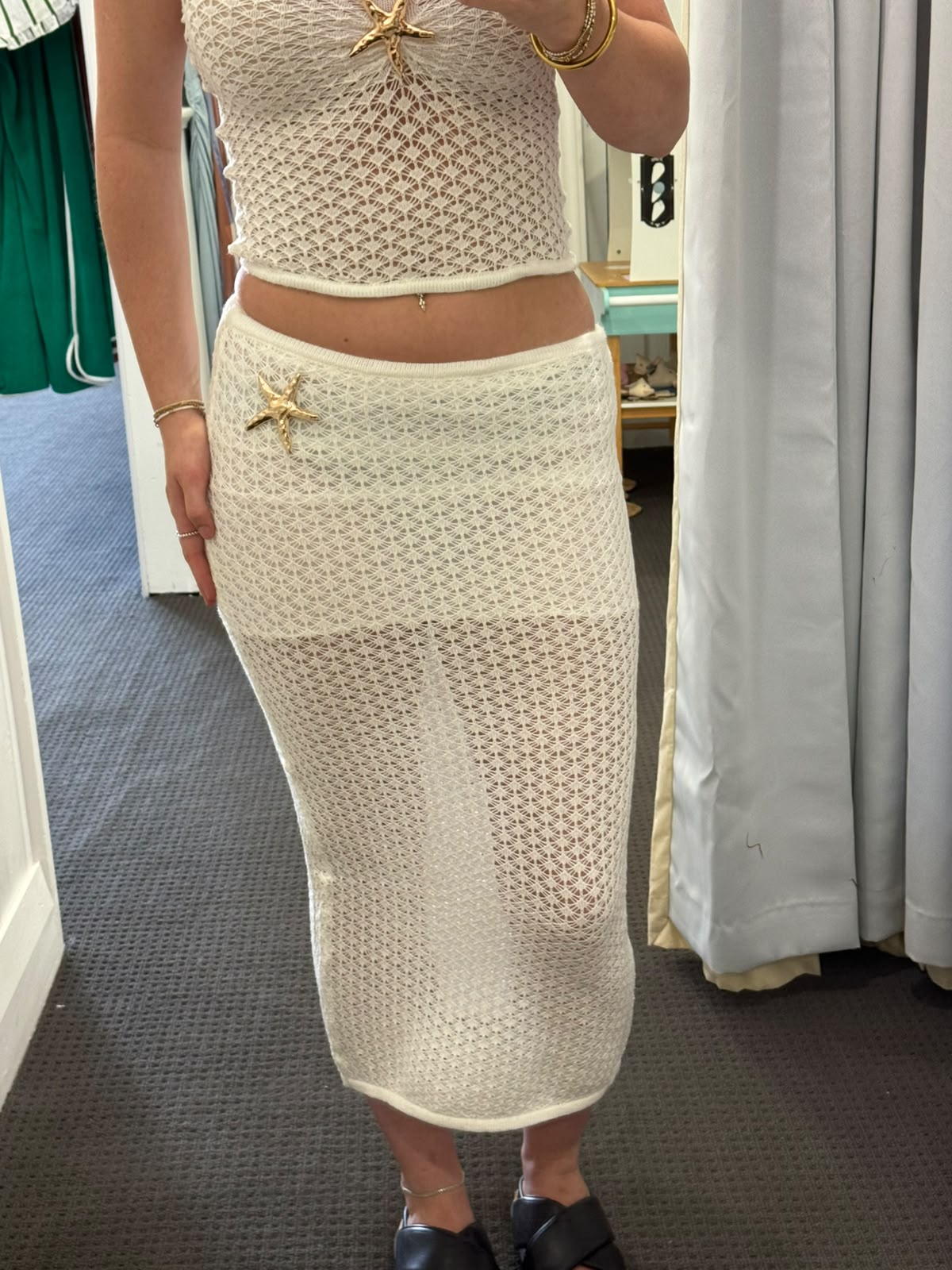 The Knit Dress - White