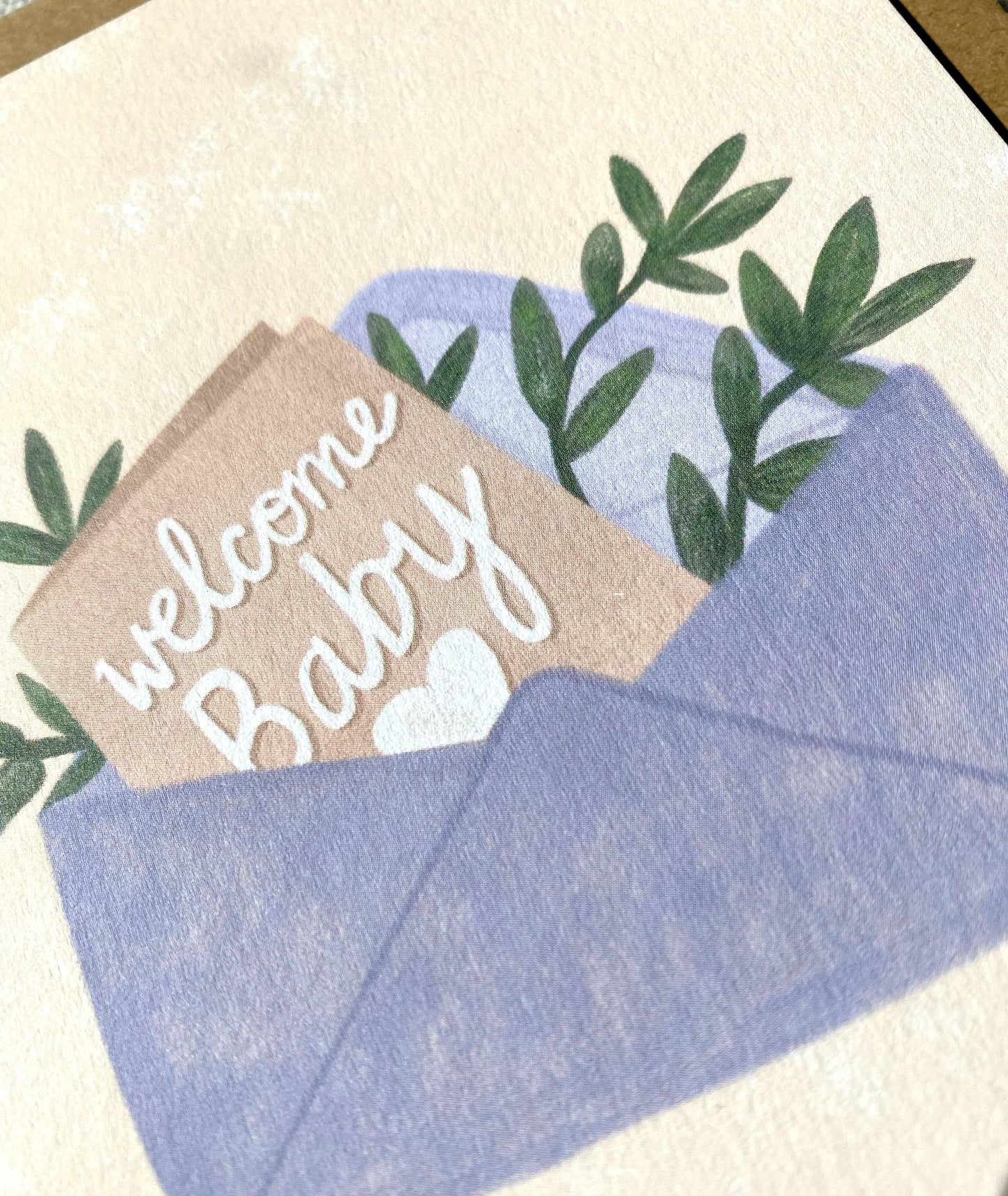 Welcome Baby Greeting Card