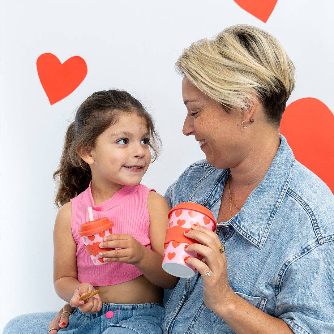 Hearts Babychino Cup