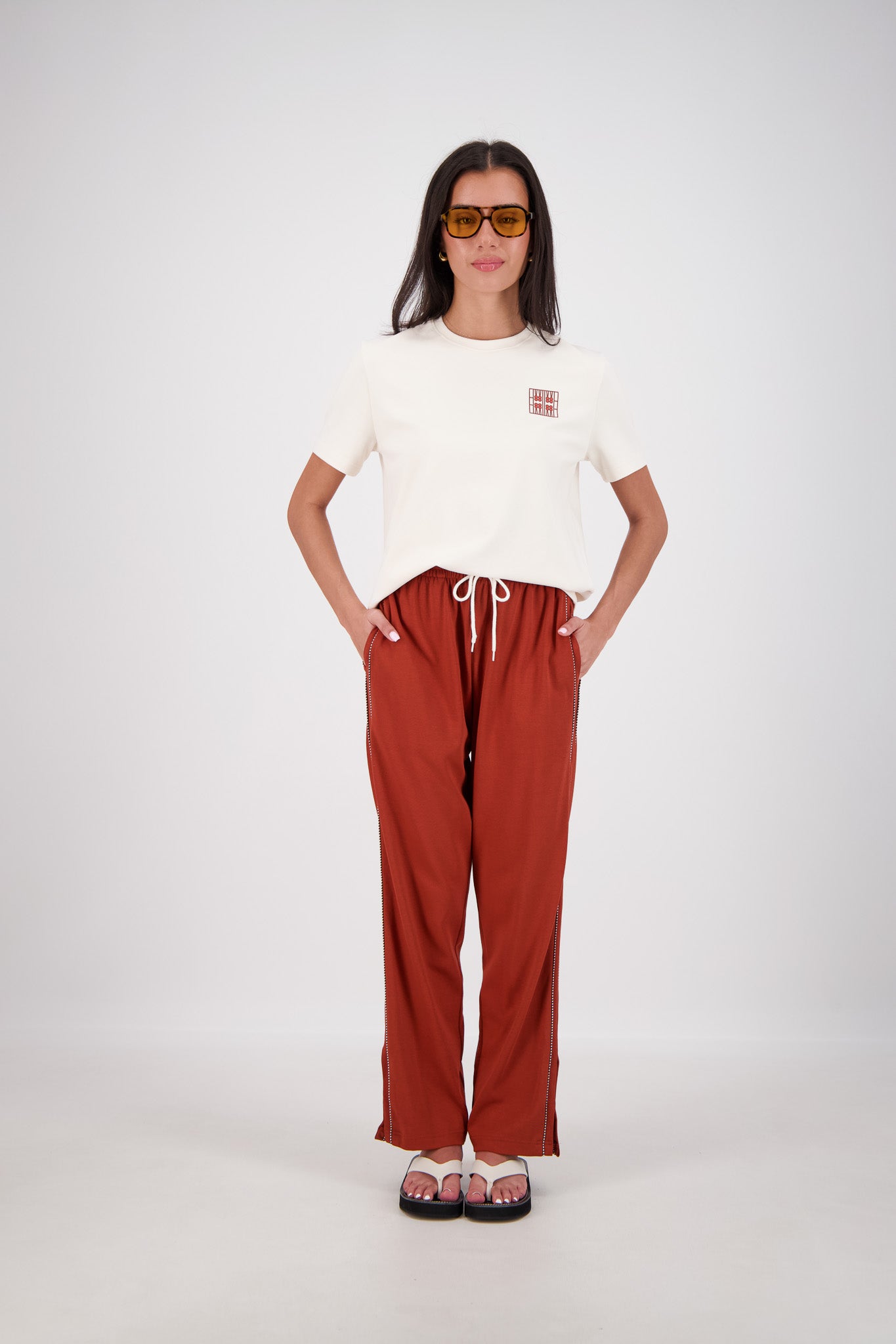 Manarola Trackpant Tobacco