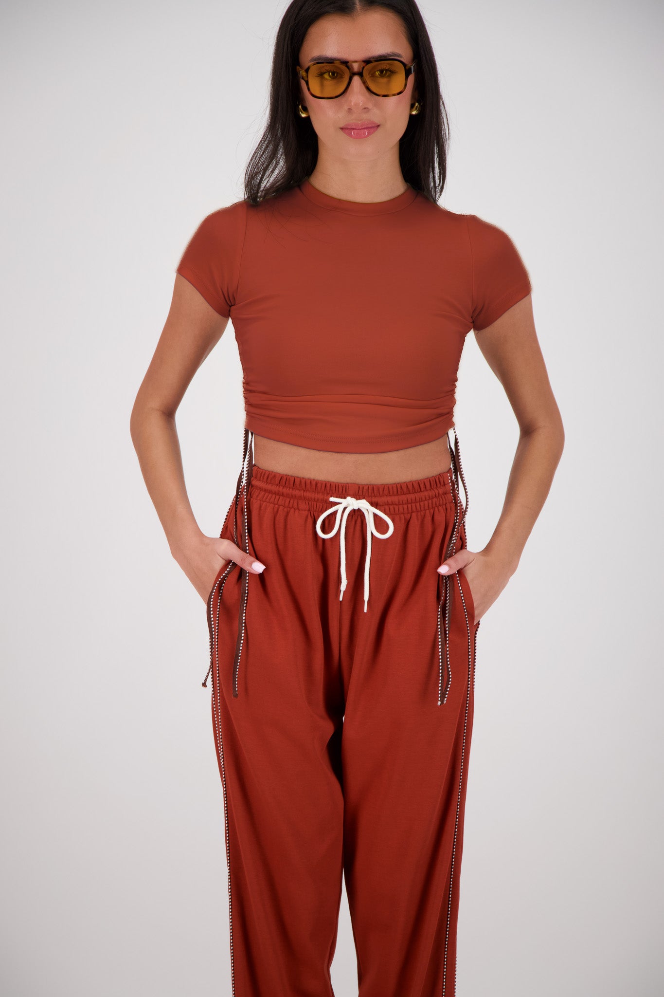 Manarola Trackpant Tobacco