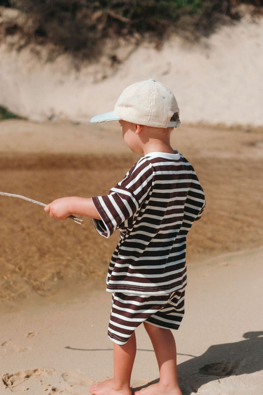 Driftwood Kids Striped Set