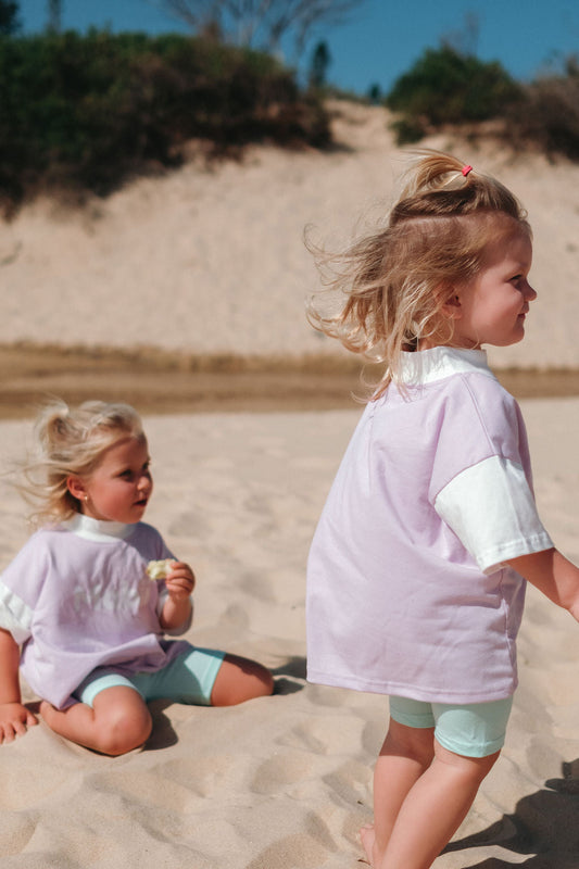 Lucy Kids Shirt and Bike Pants Set