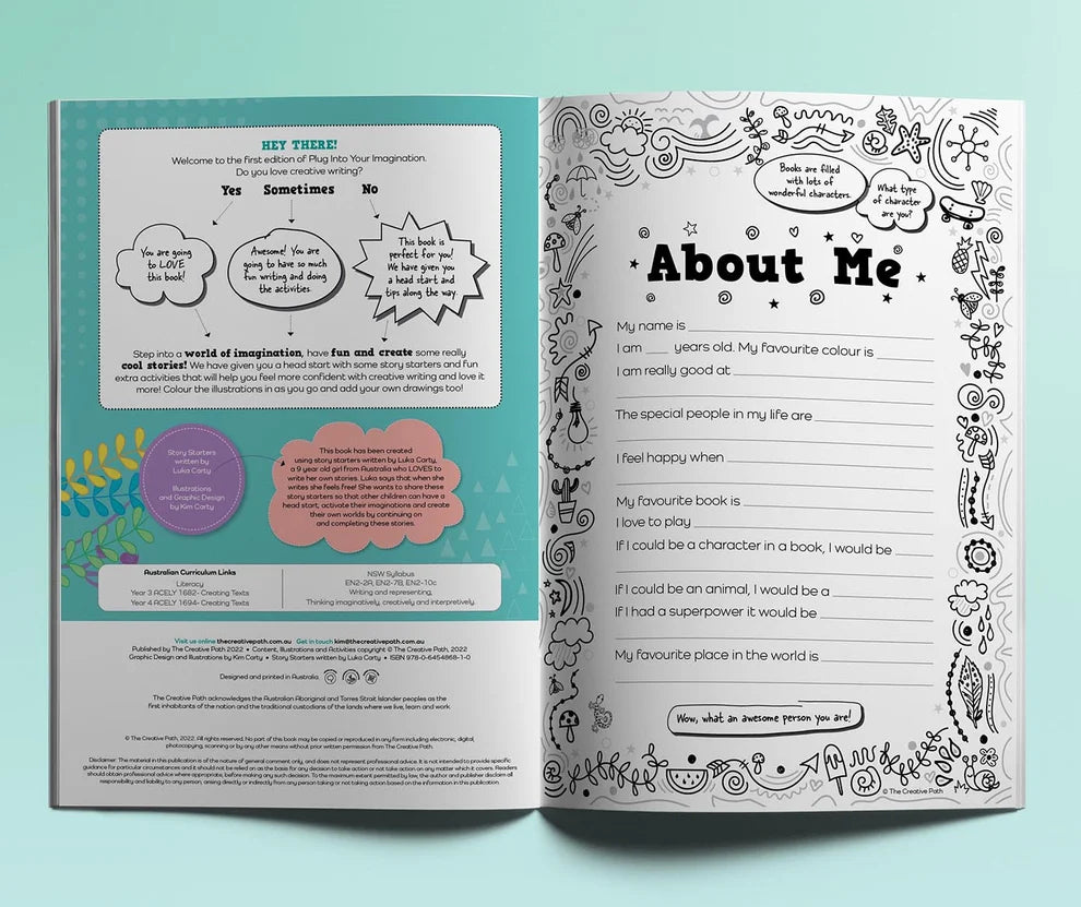 Imagination Activity Book